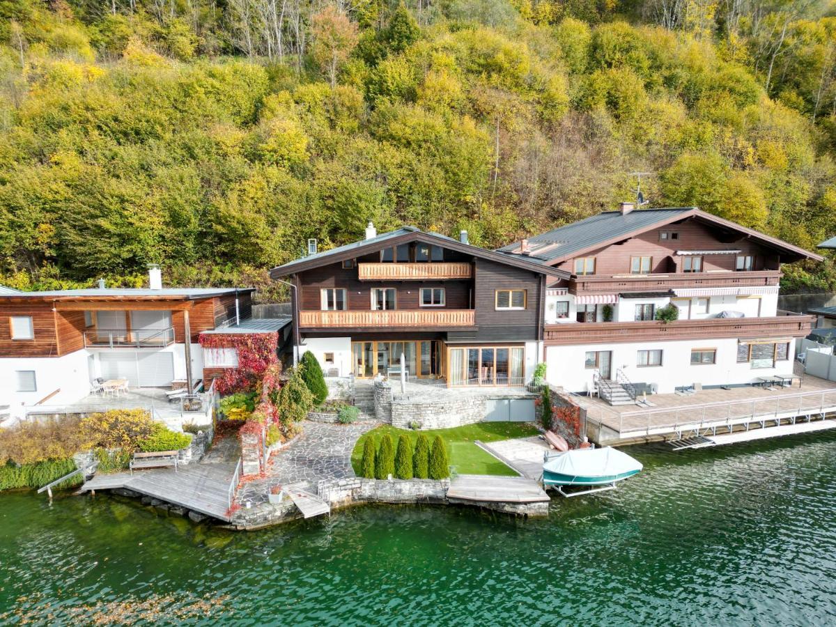 Finest Lakeside Villa Zell Am See By All In One Apartments Erlberg Esterno foto